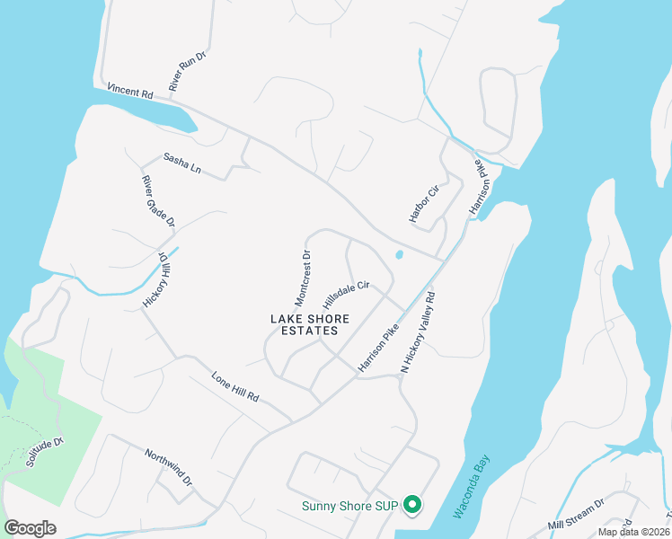 map of restaurants, bars, coffee shops, grocery stores, and more near 6609 North Lynncrest Terrace in Chattanooga