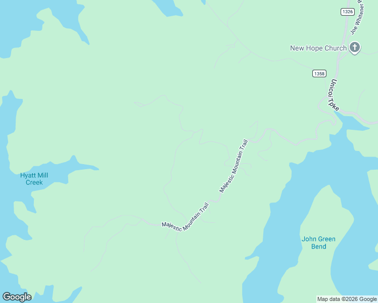 map of restaurants, bars, coffee shops, grocery stores, and more near 936 Majestic Mountain Trail in Murphy