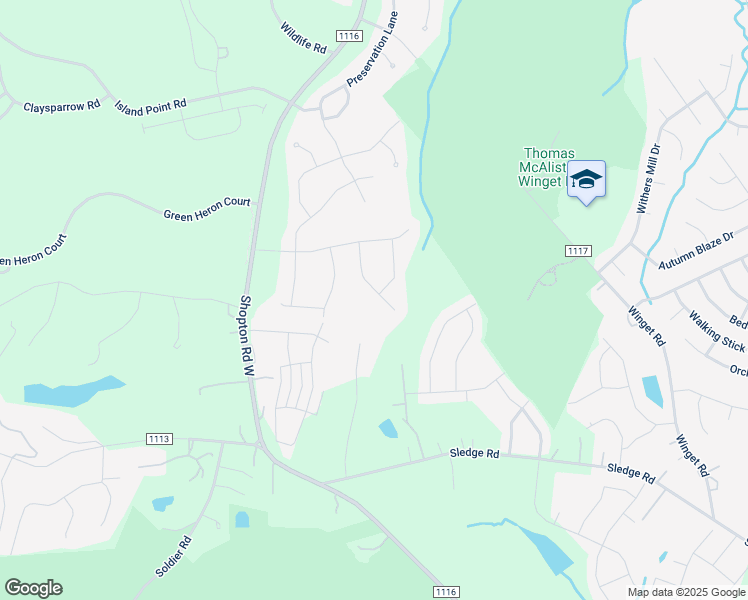 map of restaurants, bars, coffee shops, grocery stores, and more near 12914 Sandpiper Grove Court in Charlotte