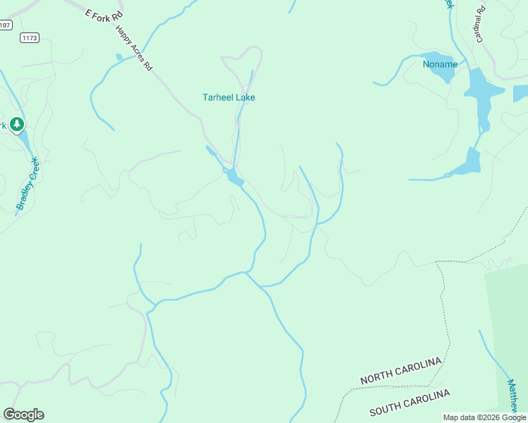 map of restaurants, bars, coffee shops, grocery stores, and more near 876 Happy Acres Road in Brevard