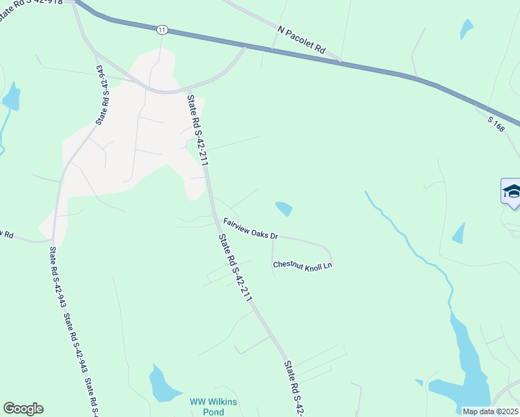map of restaurants, bars, coffee shops, grocery stores, and more near 141 Fairview Oaks Drive in Campobello