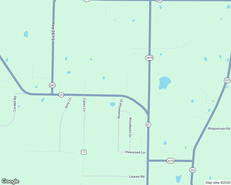 map of restaurants, bars, coffee shops, grocery stores, and more near 2235 Highway 31 in Beebe