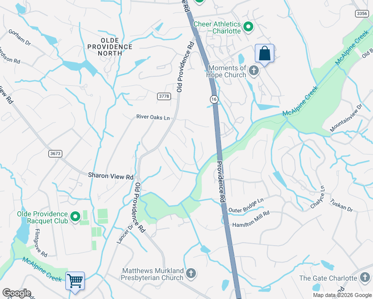 map of restaurants, bars, coffee shops, grocery stores, and more near 631 Vendue Place in Charlotte