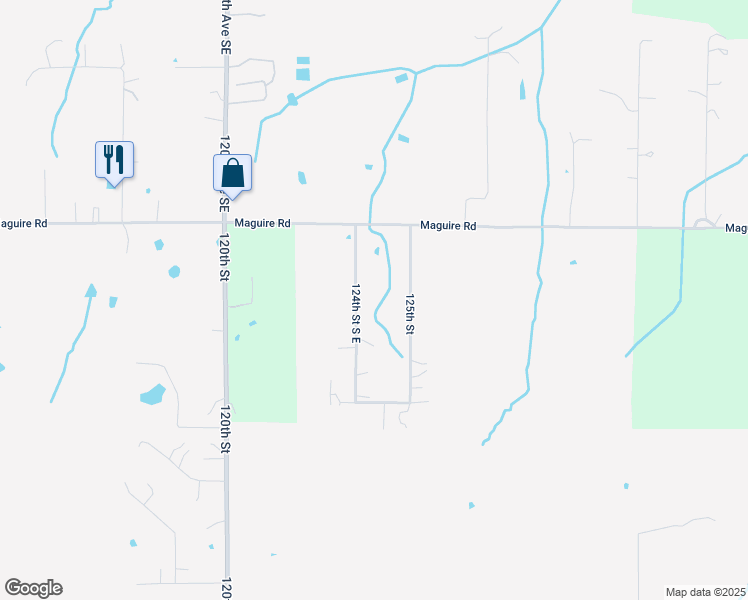 map of restaurants, bars, coffee shops, grocery stores, and more near 7400 125th Street in Noble