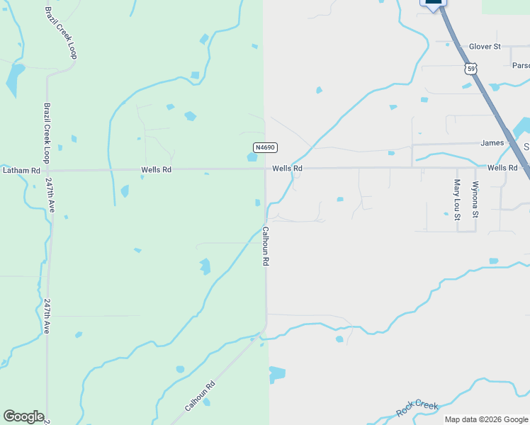 map of restaurants, bars, coffee shops, grocery stores, and more near 33199 Calhoun Road in Shady Point