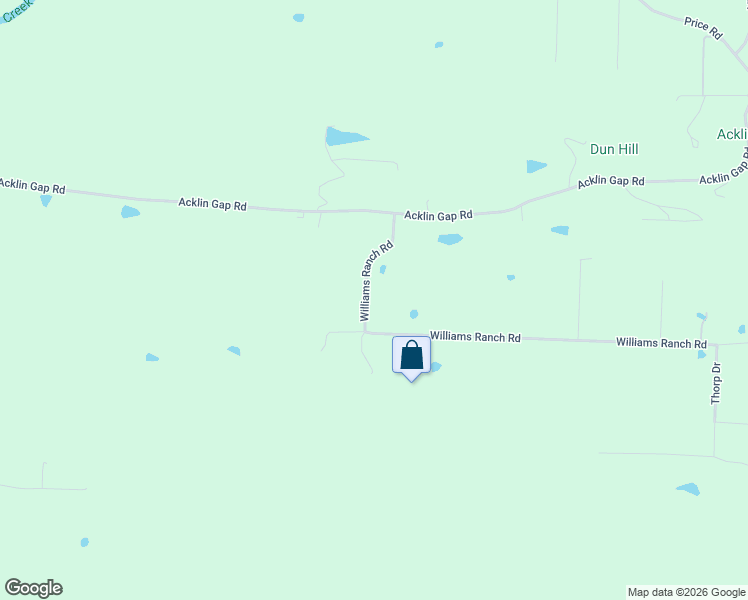 map of restaurants, bars, coffee shops, grocery stores, and more near 23 Williams Ranch Road in Conway