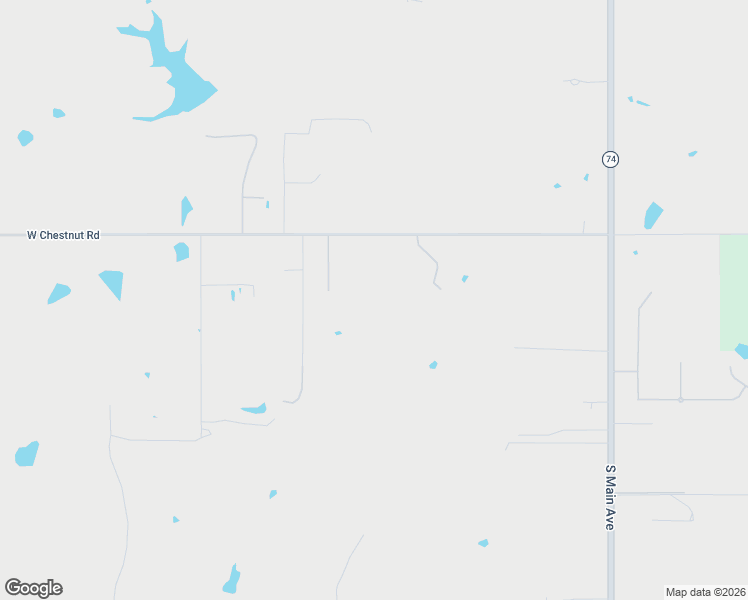 map of restaurants, bars, coffee shops, grocery stores, and more near 706 West Chestnut Road in Goldsby