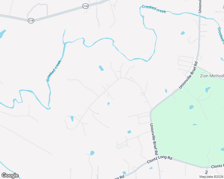 map of restaurants, bars, coffee shops, grocery stores, and more near 7420 Tesh Road in Monroe