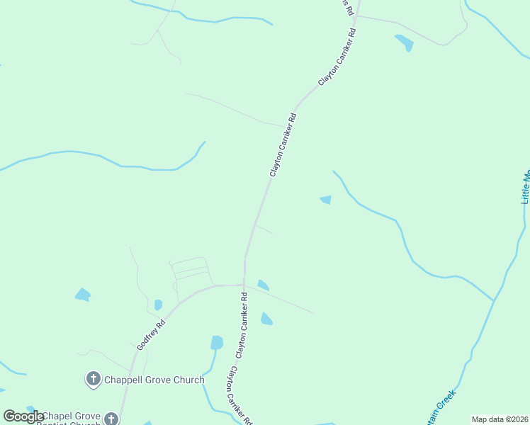 map of restaurants, bars, coffee shops, grocery stores, and more near 654 Clayton Carriker Road in Ellerbe