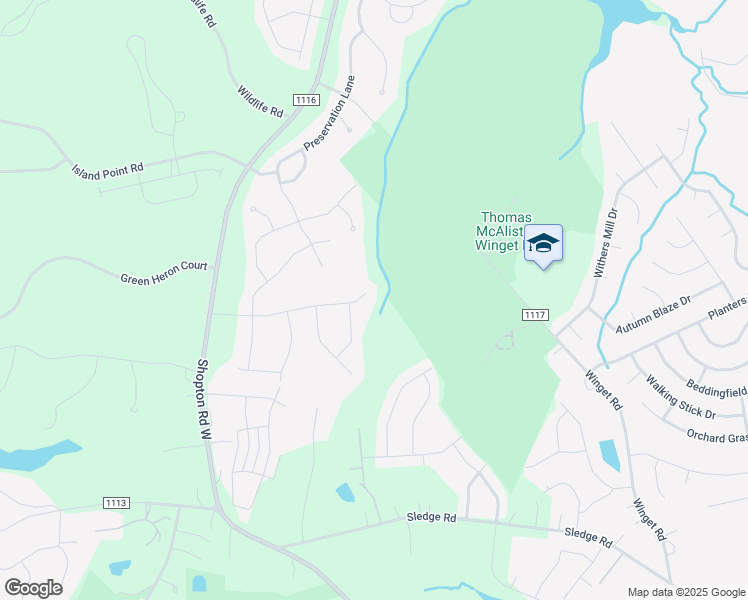 map of restaurants, bars, coffee shops, grocery stores, and more near 11618 Whimbrel Court in Charlotte