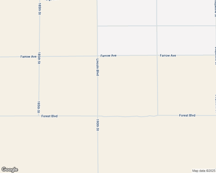 map of restaurants, bars, coffee shops, grocery stores, and more near Lincoln Boulevard in North Edwards