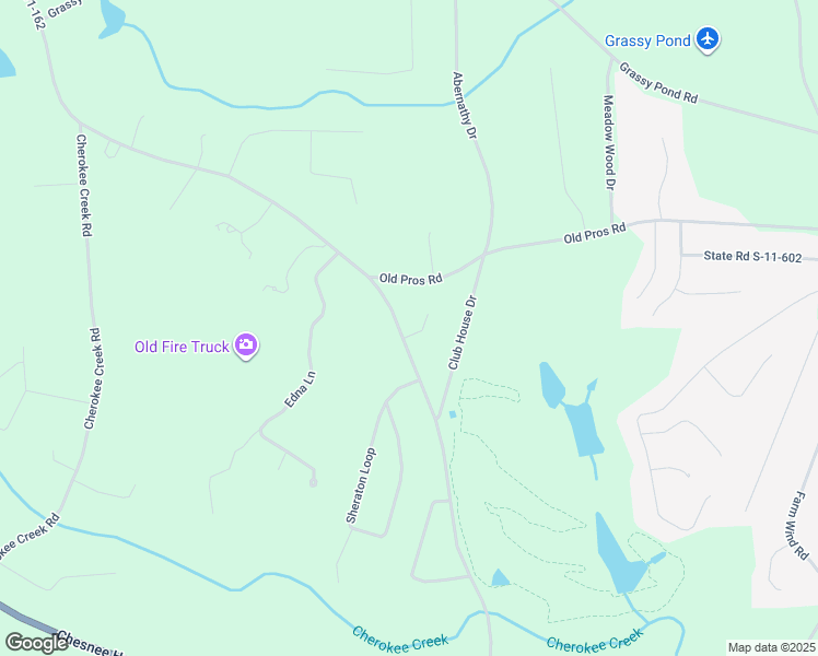 map of restaurants, bars, coffee shops, grocery stores, and more near 117 Bent Lane in Gaffney