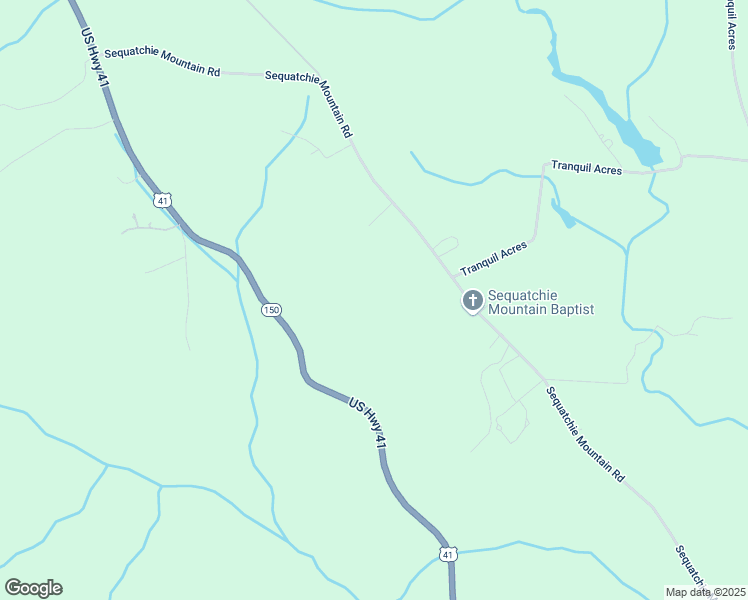 map of restaurants, bars, coffee shops, grocery stores, and more near 4341 Sequatchie Mountain Road in Sequatchie