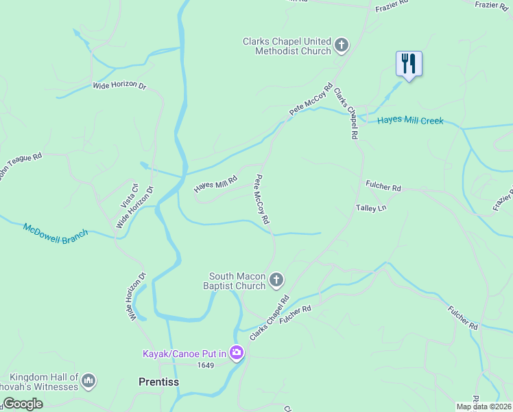map of restaurants, bars, coffee shops, grocery stores, and more near 35 Misty Meadow Lane in Franklin