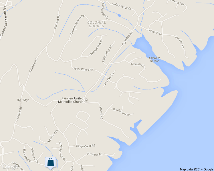 map of restaurants, bars, coffee shops, grocery stores, and more near 6406 Fox Den Lane in Chattanooga