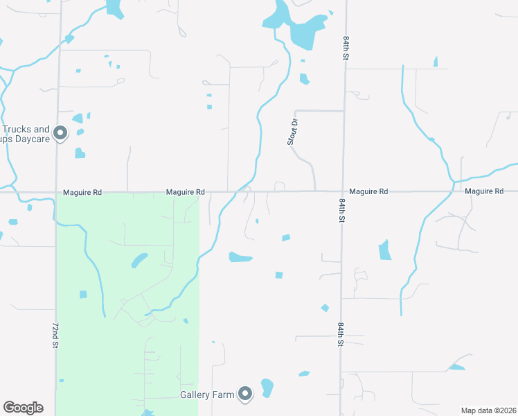 map of restaurants, bars, coffee shops, grocery stores, and more near 8060 Maguire Road in Noble