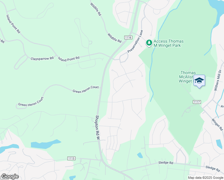 map of restaurants, bars, coffee shops, grocery stores, and more near 13336 Horned Lark Drive in Charlotte