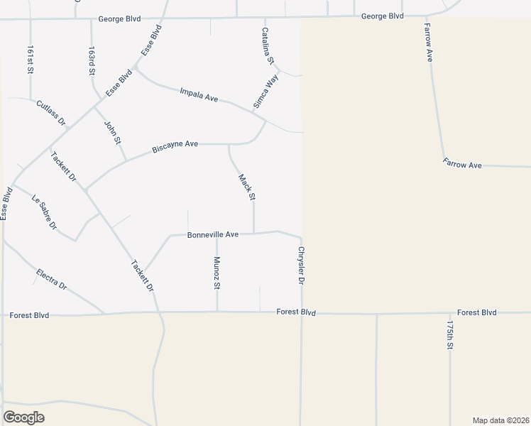 map of restaurants, bars, coffee shops, grocery stores, and more near 167th Street in California City