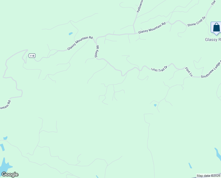 map of restaurants, bars, coffee shops, grocery stores, and more near 101 High Country Way in Landrum