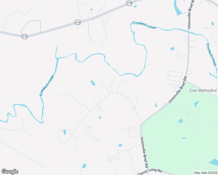 map of restaurants, bars, coffee shops, grocery stores, and more near 7318 Tesh Road in Monroe