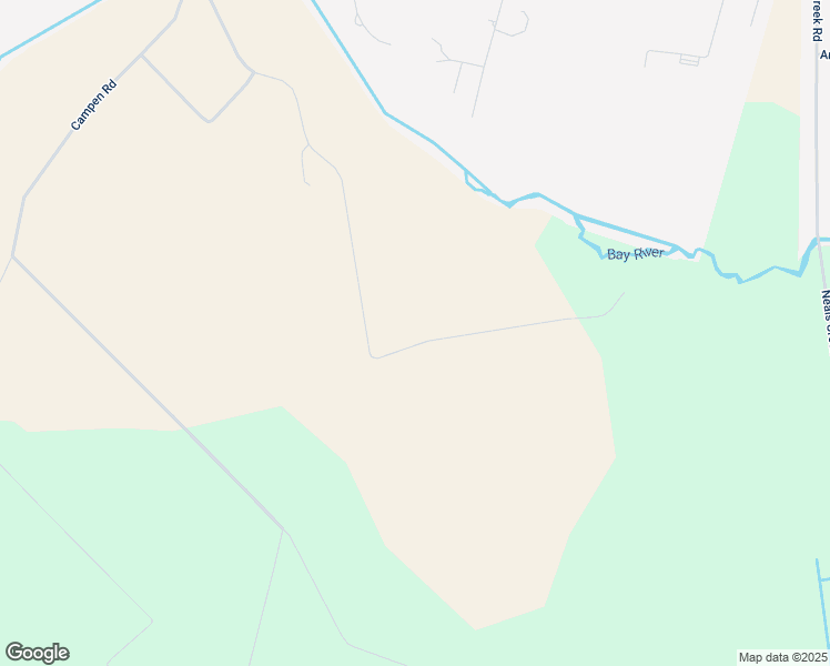 map of restaurants, bars, coffee shops, grocery stores, and more near 1269 Cooper Road in Bayboro