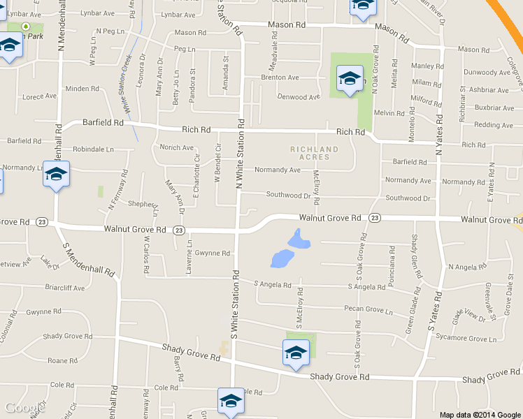 map of restaurants, bars, coffee shops, grocery stores, and more near 5289 Winestone Cove in Memphis