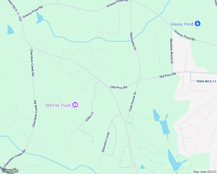 map of restaurants, bars, coffee shops, grocery stores, and more near 699 Old Pros Rd in Gaffney