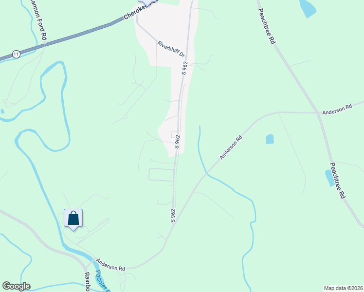 map of restaurants, bars, coffee shops, grocery stores, and more near 297 South 962 in Chesnee