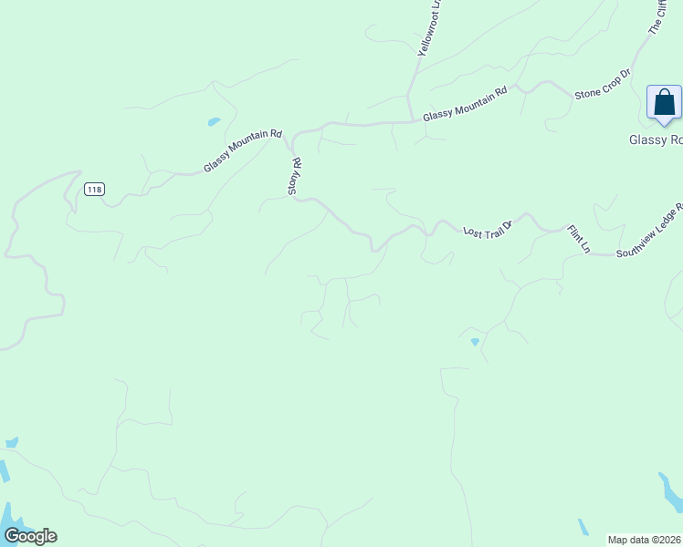 map of restaurants, bars, coffee shops, grocery stores, and more near 101 High Country Way in Landrum