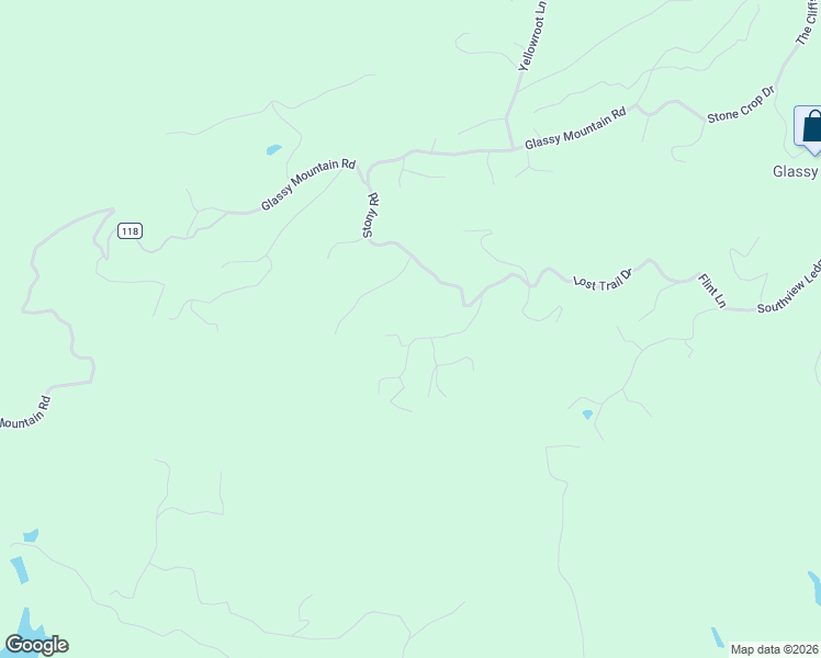 map of restaurants, bars, coffee shops, grocery stores, and more near 101 High Country Way in Landrum