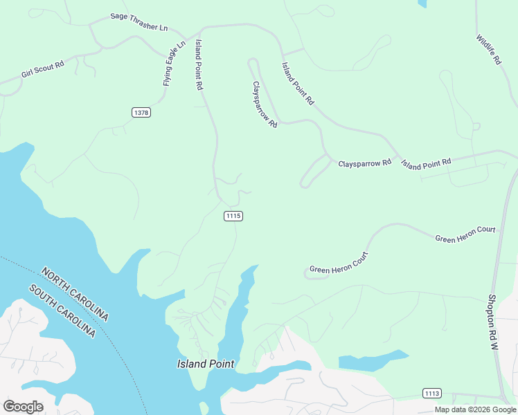 map of restaurants, bars, coffee shops, grocery stores, and more near 9010 Island Point Road in Charlotte