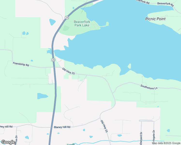 map of restaurants, bars, coffee shops, grocery stores, and more near 3740 Friendship Road in Conway