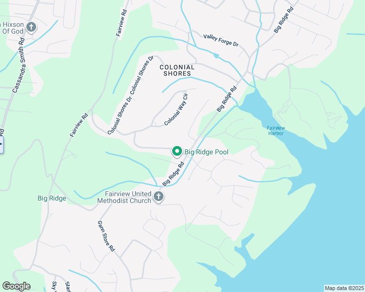 map of restaurants, bars, coffee shops, grocery stores, and more near 1835 River Chase Road in Chattanooga