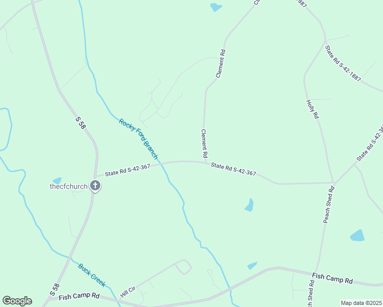 map of restaurants, bars, coffee shops, grocery stores, and more near 560 Clement Road in Chesnee