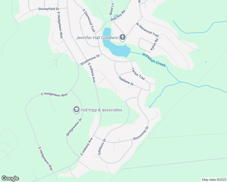 map of restaurants, bars, coffee shops, grocery stores, and more near 170 Glenmoor Drive in Southern Pines
