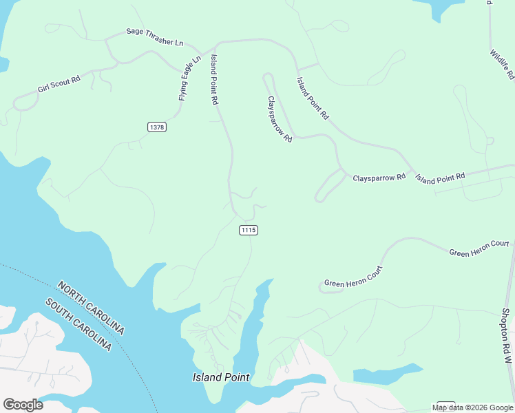 map of restaurants, bars, coffee shops, grocery stores, and more near 9026 Island Point Road in Charlotte