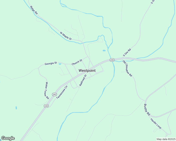 map of restaurants, bars, coffee shops, grocery stores, and more near 2016 Tennessee Street in Westpoint