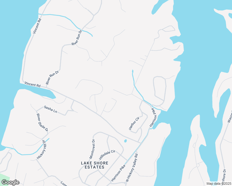 map of restaurants, bars, coffee shops, grocery stores, and more near 5058 Shoals Lane in Chattanooga