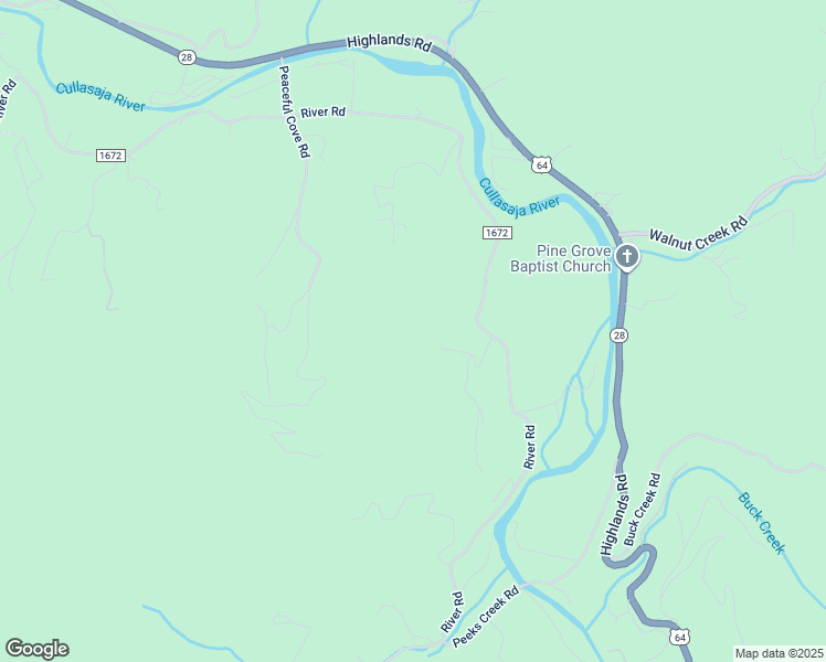 map of restaurants, bars, coffee shops, grocery stores, and more near 151 Dills Knob Road in Franklin