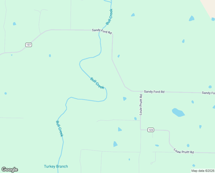 map of restaurants, bars, coffee shops, grocery stores, and more near 552 Sandy Ford Road in Beebe