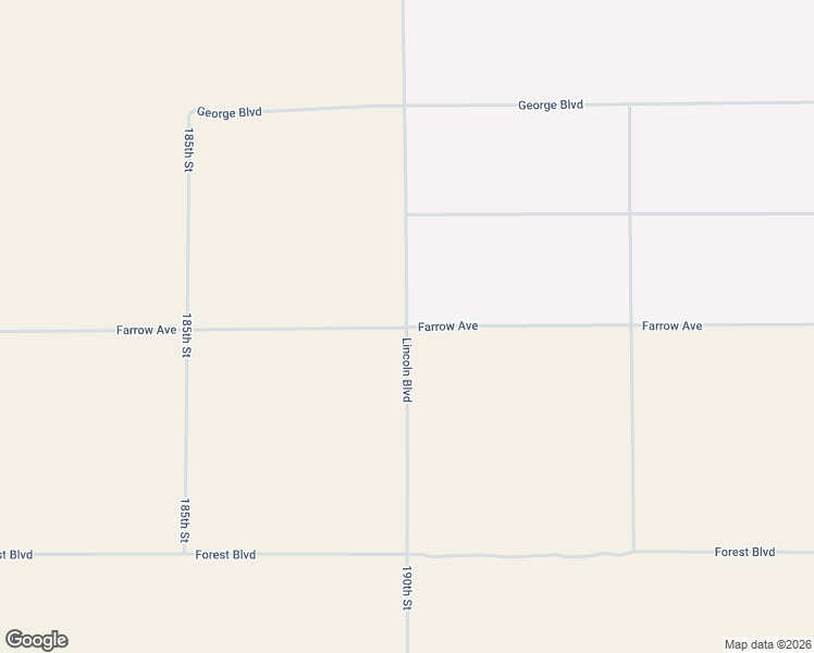 map of restaurants, bars, coffee shops, grocery stores, and more near Farrow Avenue in North Edwards