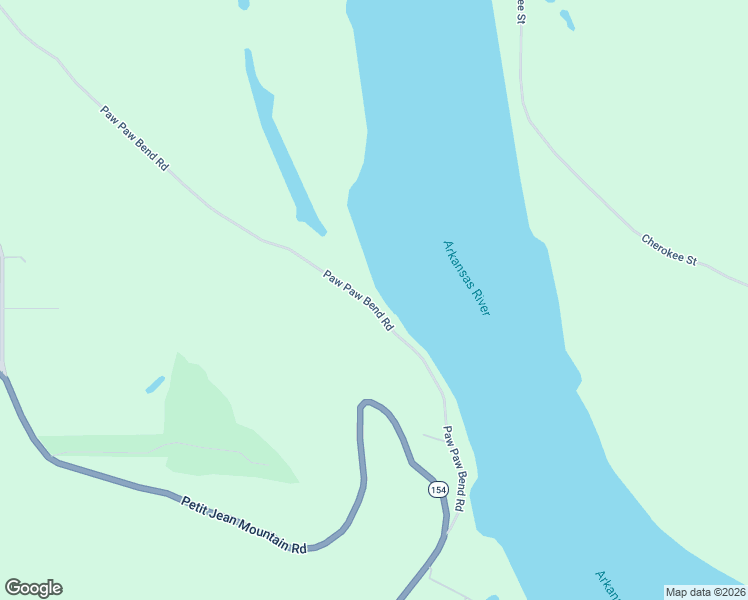 map of restaurants, bars, coffee shops, grocery stores, and more near 300-698 Paw Paw Bend Road in Morrilton