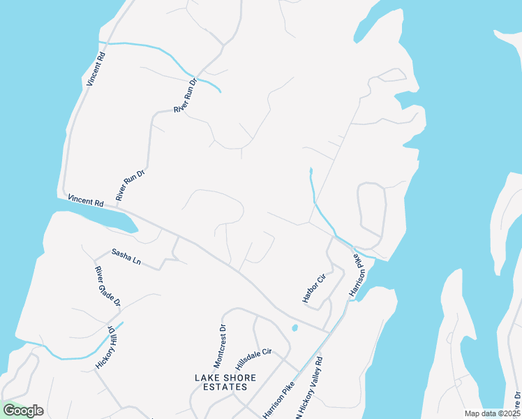 map of restaurants, bars, coffee shops, grocery stores, and more near 6901 Glover Road in Chattanooga