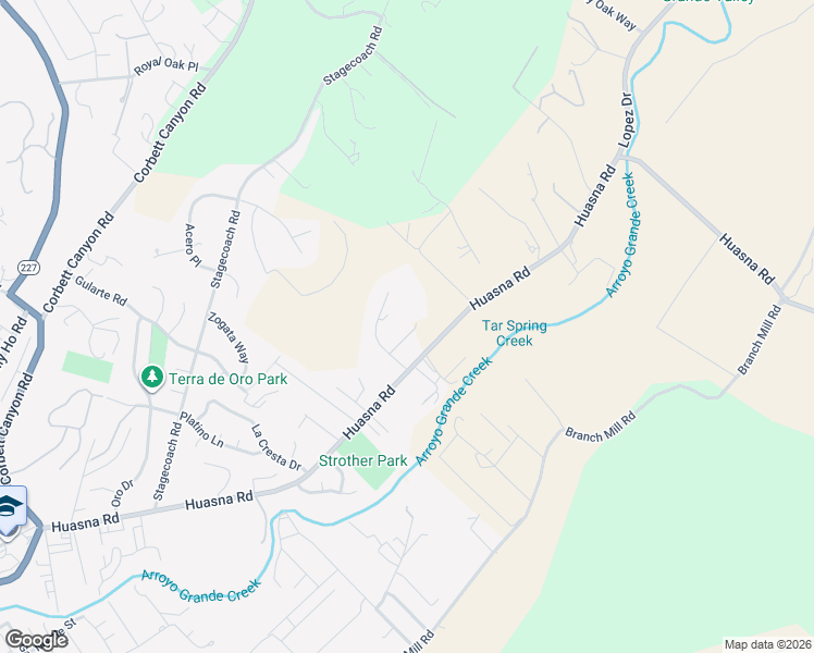 map of restaurants, bars, coffee shops, grocery stores, and more near 1375 Sand Canyon Court in Arroyo Grande