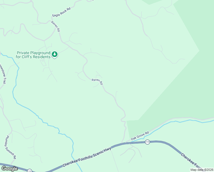 map of restaurants, bars, coffee shops, grocery stores, and more near 811 Raven Road in Landrum