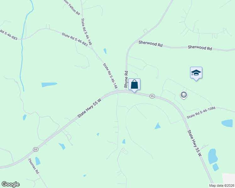 map of restaurants, bars, coffee shops, grocery stores, and more near 711 Lloyd White Road in Clover