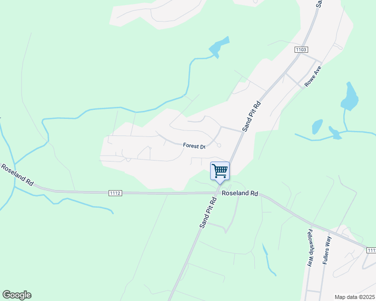 map of restaurants, bars, coffee shops, grocery stores, and more near 139 Forest Lane in Pinehurst