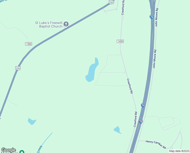 map of restaurants, bars, coffee shops, grocery stores, and more near 219 Dewitt Farms Road in Ellerbe