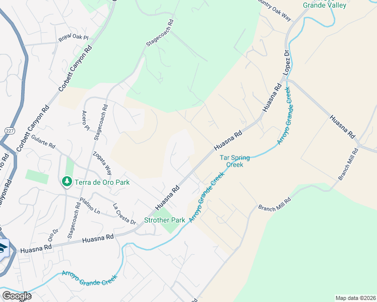 map of restaurants, bars, coffee shops, grocery stores, and more near 1375 Sand Canyon Court in Arroyo Grande