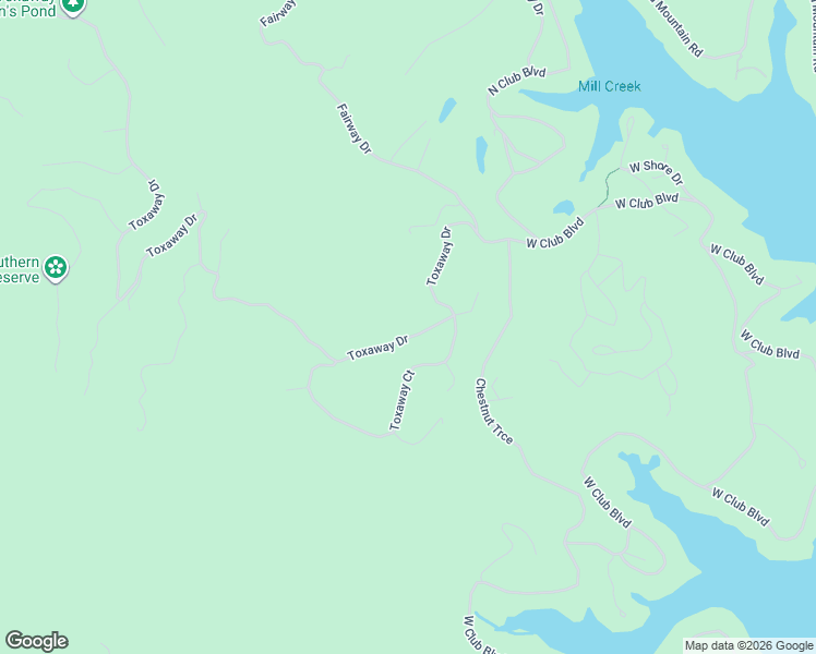 map of restaurants, bars, coffee shops, grocery stores, and more near 434 Toxaway Drive in Lake Toxaway